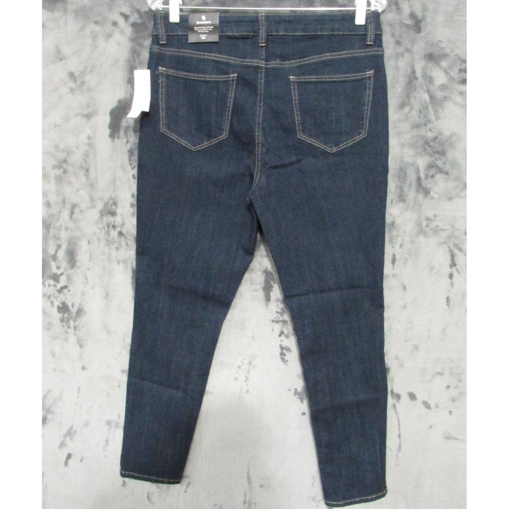 Dressbarn Women's Signature Denim Skinny Jeans Dark Wash Size 10 New with Tags
